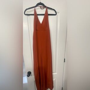 Elegant Rust Women’s Romper